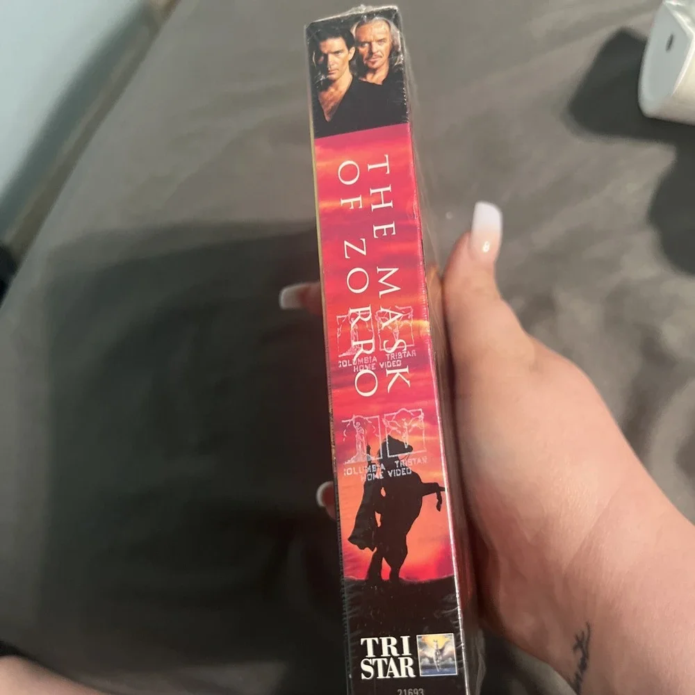 The Mask of Zorro (1998, VHS) Anthony Hopkins‎ Antonio Banderas Vintage Sealed